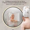 S'AFIELINA Specchio da bagno LED Rotondo 70cm, touch, Anteprima dell’immagine prodotto 6