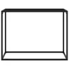 Konsolentisch Schwarz 100x35x75 cm Hartglas Produktbild-Vorschau 2