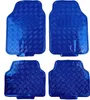 Auto Gummi Fußmatten universal Alu Riffelblech Optik Produktbild-Vorschau 2