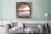 MuchoWow® Poster Abend - Meer - Strand - Aussicht 75x75 cm Produktbild-Vorschau 5