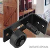 Guide de porte en acier noir robuste et durable pour porte Voir les images du produit 1