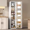Armoire haute 40x40x183, avec étagères derrière la porte, Voir les images du produit 1