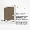 Sonello Plissee Klemmfix ohne Bohren 70cm x 220cm Braun Produktbild-Vorschau 8