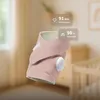 A pink Owlet Dream Sock baby monitor with digital readouts for heart rate and oxygen saturation. Produktbild-Vorschau