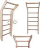 Sprossenwand Toddler Kinderzimmer Holz Kinder Produktbild-Vorschau 1