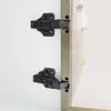 Merax Lowboard TV Schrank Marmoroptik Fernsehtisch mit 7 Produktbild-Vorschau 5