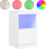 vidaXL Kredens z oświetleniem LED biały 41x37x67 cm Podgląd zdjęcia produktu 2