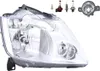 Scheinwerfer passend für Renault Modus FP JP 04-07 H7 H1 R Produktbild-Vorschau 1