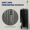 MuchoWow® Koffer Handgepäck Trolley Rollkoffer Kleine Produktbild-Vorschau 3
