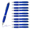 10 Stück ergonomische Kugelschreiber, Blau Produktbild-Vorschau 1