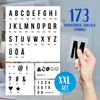 Lightbox LED EASYmaxx con 173 lettere, numeri e simboli Anteprima dell’immagine prodotto 3