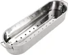 A stainless steel fish poacher with handles and perforations. Anteprima dell’immagine prodotto