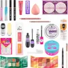 A collage of various essence beauty products, including makeup, skincare, and nail care items. Náhled obrázku produktu