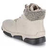 A single beige high-top sneaker boot is shown from a rear-side angle against a white background. Anteprima dell’immagine prodotto