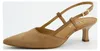 Paul Green Slingpumps Damen 32313737353434 Braun 39 EU Produktbild-Vorschau 1