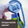 Fahrrad-Flaschenöffner mit Kette und LIVE TO RIDE Produktbild-Vorschau 7