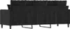 vidaXL 3-Sitzer-Sofa Schwarz 180 cm Samt Produktbild-Vorschau 5