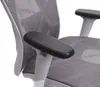 Close-up view of the armrests and mesh back of an office chair. Produktbild-Vorschau