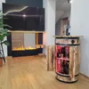 Holzfassbar mit RGB-LED-Aufsatz zur Lagerung von Alkohol Produktbild-Vorschau 7