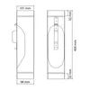 Regenrohrklappe Kupfer DN 100 inkl. Adapter Produktbild-Vorschau 7