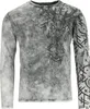 Black Premium by EMP Herren graues Langarmshirt mit Runen Produktbild-Vorschau 1