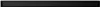 A black soundbar is shown from the front on a white background. Voir les images du produit