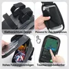 Fahrrad Handyhalterung Tasche - Wasserdichte Lenkertasche Produktbild-Vorschau 4