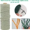 Makramee Garn Set 3 mm x 50 m, Makramee Set Farbverlauf 4, Produktbild-Vorschau 3
