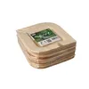 25 Teller, Palmblatt pure eckig 15 cm x 15 cm x 1,5 cm Produktbild-Vorschau 2