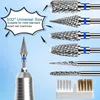 Set di punte per fresa da manicure/pedicure, 6 pezzi, in Anteprima dell’immagine prodotto 3