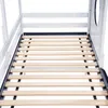 Kinder-Etagenbett mit Dach, Fenster & Rollschublade, Kiefer Produktbild-Vorschau 12