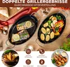 bremermann Fisch-Grillpfanne 2er Set oval, Produktbild-Vorschau 2