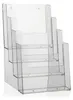 Promotiemateriaalhouder A5, opstelling met vier niveaus. Productafbeelding-voorbeeld 2