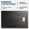 Dalsys Duschwanne 120x80cm mit Ablaufgarnitur - flache Produktbild-Vorschau 7