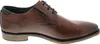A side view of a brown leather shoe. Produktbild-Vorschau