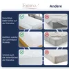 Gesteppt wasserdichter Matratzenschoner 140x200 cm aus Produktbild-Vorschau 5