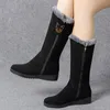 1 Paar Schneestiefel Seitlicher Reißverschluss Mittlere Produktbild-Vorschau 4