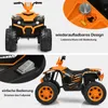 COSTWAY 12V Elektro Kinderquad mit Scheinwerfer, Mini Produktbild-Vorschau 2