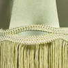 Abażur z tkaniny zielony 12 cm - Granny Podgląd zdjęcia produktu 2