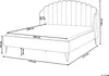BELIANI Polsterbett Samtstoff Rosa mit Lattenrost 160 x 200 Produktbild-Vorschau 7