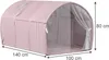 Tunnelzelt Vitalispa Kubby Rosa 100 x 80 cm mit Fenster und Produktbild-Vorschau 2