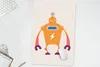 MuchoWow® Mauspad Mousepad Roboter - Antenne - Orange - Produktbild-Vorschau 5