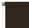 vidaXL Tenda a rullo per esterni 100x230 cm Marrone HDPE Anteprima dell’immagine prodotto 2