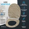 SANILO® WC-Sitz mit Absenkautomatik und Schnellverschluss Produktbild-Vorschau 17