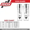 RDX Sports F6 KARA Protège-tibias et cou-de-pied - Noir mat Voir les images du produit 7