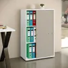 LonaXLST Büroschrank 2 Türen weiß, grau. Produktbild-Vorschau 4