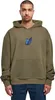 Mister Tee Le Papillon Heavy Oversize Hoody olive XXL Produktbild-Vorschau 3