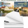 WOLTU Abdeckplane wasserdicht Plane mit Ösen 140 g/m² PE Produktbild-Vorschau 5