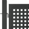 vidaXL Zahradní brána antracitová 300x175 cm ocelová Náhled obrázku produktu 4
