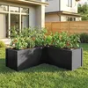 Outsunny Hochbeet L-förmig Blumenhochbeet Produktbild-Vorschau 8